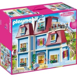 PLAYMOBIL 70205 Grande Maison Traditionnelle, Dollhouse La Maison Traditionne...