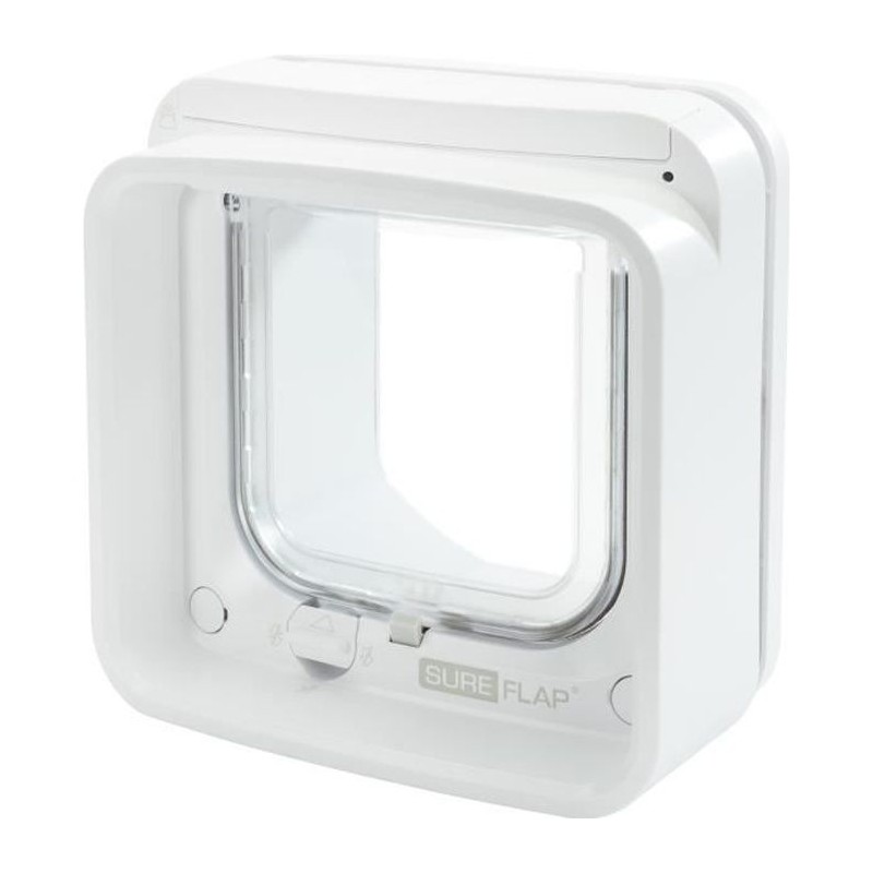 SUREFLAP Chatiere a Puce électronique Connecté - Blanc - 142 mm x 120 mm (Liv...