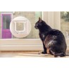 SUREFLAP Chatiere a Puce électronique Connecté - Blanc - 142 mm x 120 mm (Liv...