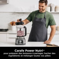 Blender Ninja Blender 3-en-1 Foodi Power Nutri CB350EU - programmes automatiq...