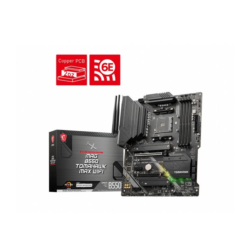 Carte Mere - MSI - MAG B550 TOMAHAWK MAX WIFI (911-7C91-037)