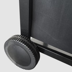 GARDEN MAX Plancha gaz MERIDA - 4 feux - Sur chariot - 127 x 46,5 x 95 cm - A...