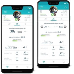 SUREFEED Distributeur de nourriture a puce électronique connecté - Blanc (Liv...