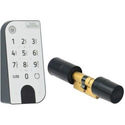 Cylindre électronique BURG-WÄCHTER secuENTRY Home 5001 avec clavier Pincode E...