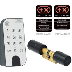 Cylindre électronique BURG-WÄCHTER secuENTRY Home 5001 avec clavier Pincode E...