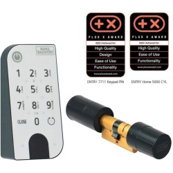 Cylindre électronique BURG-WÄCHTER secuENTRY Home 5001 avec clavier Pincode E...