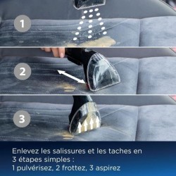 Nettoyeur Détacheur Bissell Spotclean Pro 1558N - Détache, Nettoie et