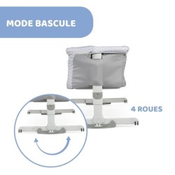 Berceau cododo Next2Me Dream Silver - CHICCO - A partir de 0 mois - Hauteur r...