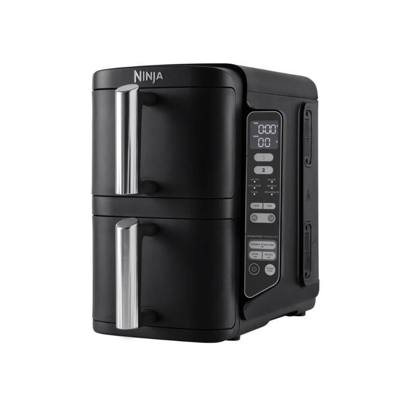 Friteuse sans huile NINJA - Double Stack SL300EU - Capacité 7,6L - 6 programm...