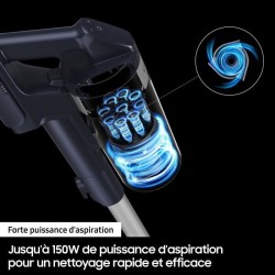 SAMSUNG VS15A6031R4 Jet 60 Turbo - Aspirateur Balai - 150 AW -