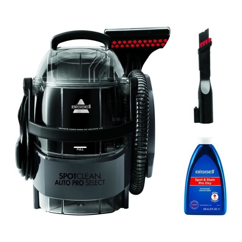 BISSELL SpotClean Auto Pro Select 3730N - Détache, Nettoie et Aspire