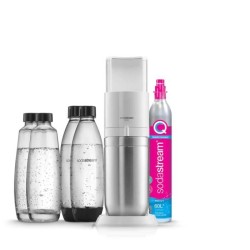 Machine a soda et eau pétillante SODASTREAM - DUO Blanche - 2 carafes en verr...