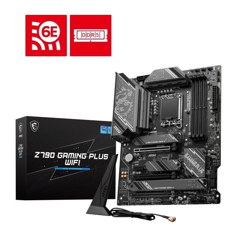 MSI - Carte Mere - Z790 GAMING PLUS WIFI DDR5
