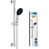 Ensemble de douche avec pommeau 2 jets, barre 60cm et flexible 1,75m - GROHE ...