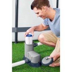 Filtre a cartouche - Bestway - 5 678 L/h - Type III - Pour piscines de 1 100 ...