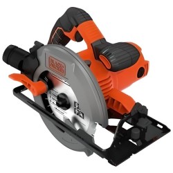 Scie circulaire filaire - BLACK+DECKER - CS1550-QS - 1500W - profondeur de co...