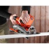 Scie circulaire filaire - BLACK+DECKER - CS1550-QS - 1500W - profondeur de co...