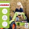 Tractopelle Claas - FALK - Volant directionnel, Excavatrice et Remorque - Fab...