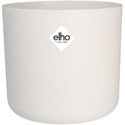 ELHO Pot de fleurs rond B.FOR Soft - Plastique - Ø29,5 x H 27,6 cm - Leaf Green