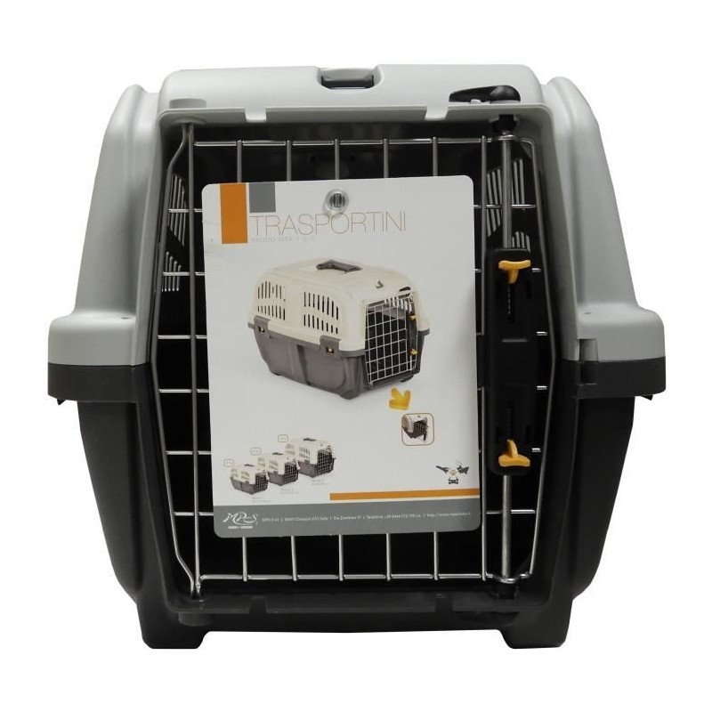 AIME Caisse de transport Skudo 55 x 36 x 35 cm - Pour chien et chat