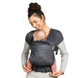 Porte bébé INFANTINO HUG&CUDDLE - A enfiler - 3 a 11,8 kg - Systeme écharpe d...