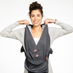 Porte bébé INFANTINO HUG&CUDDLE - A enfiler - 3 a 11,8 kg - Systeme écharpe d...