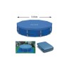 Bâche de protection pour piscine ronde Intex 28031 - Diametre 3,66m - Rabat 2...