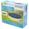 Bâche de protection pour piscine ronde Intex 28031 - Diametre 3,66m - Rabat 2...