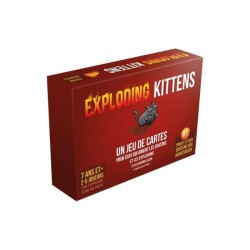 Jeu de société - ASMODEE - Exploding Kittens : Le Jeu de Base (Edition 2022) ...