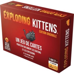 Jeu de société - ASMODEE - Exploding Kittens : Le Jeu de Base (Edition 2022) ...