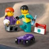 LEGO City 60451 L'ambulance de secours - Jouet de construction pour garçon de...