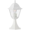 Borne extérieure NISSIE blanc - Brilliant - Métal/verre - IP44 - 1xE27 60W