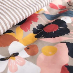 Parure de lit - TODAY - Sunshine - 122793 - 2 personnes - 240x220cm - Coton -...