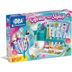 Clementoni - Atelier des Stylos - Crée et personnalise 10 stylos -