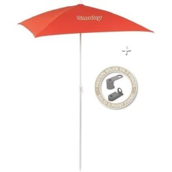 Smoby - Parasol pour tables pique-nique - 80 x 90 cm - Rouge