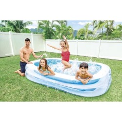 Piscinette rectangulaire Family - INTEX - 770 Litres - 6 ans et + - 262 x 175...