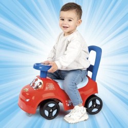 Smoby - Porteur auto enfant 2 en 1 - Spidey - Coffre sous la selle - Des 10 m...