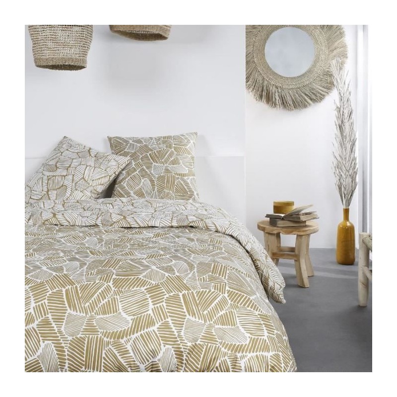 Parure de lit a zip - TODAY - Mawira - 108914 - 2 personnes - 260x240cm - Cot...