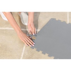 BESTWAY - Tapis de sol pour spa carré ou rond Lay-Z-Spa 196 x 196 cm