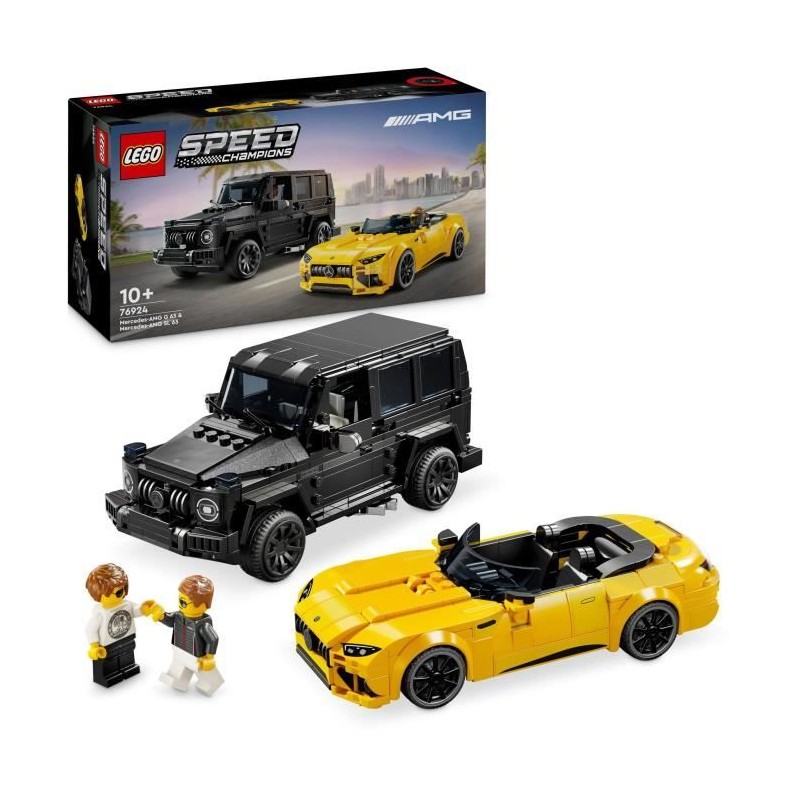 LEGO Speed Champions 76924 Mercedes-AMG G 63 et Mercedes-AMG SL 63, voitures ...