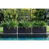 STEFANPLAST Bac a fleur/jardiniere ETHICA rectangulaire 80 cm avec treillis -...