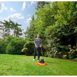 Tondeuse électrique sur coussin filaire - BLACK&DECKER - BEMWH551-QS - 1200W ...