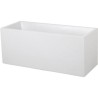 Jardiniere - EDA - Graphit - 98 L - 99,5 x 39 x H. 43 cm - Blanc Cérusé