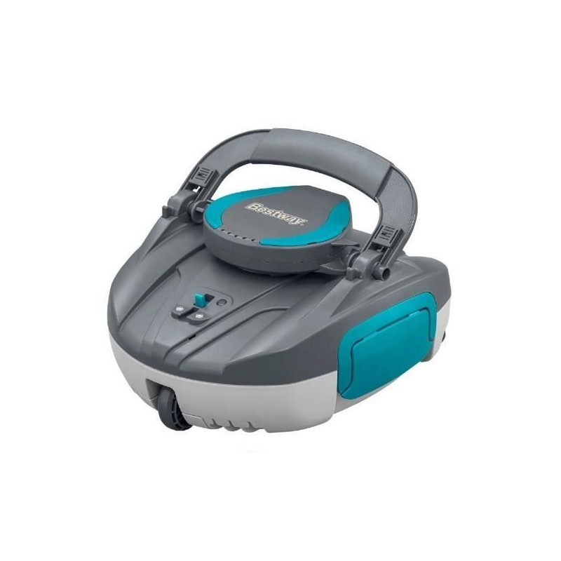 Robot aspirateur - Bestway - Cristal - Rechargeable et autonome - 10m²