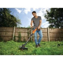 Coupe-bordure électrique BLACK+DECKER - STC1820EPC-QW - 18V - 28cm - Avec bat...