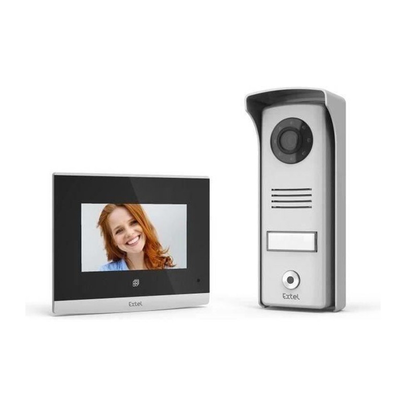 Visiophone Extel Compact 4 pouces avec touches tactiles