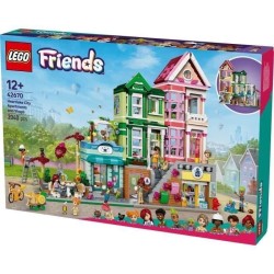 LEGO Friends 42670 Les appartements et boutiques de Heartlake City Jeu créati...