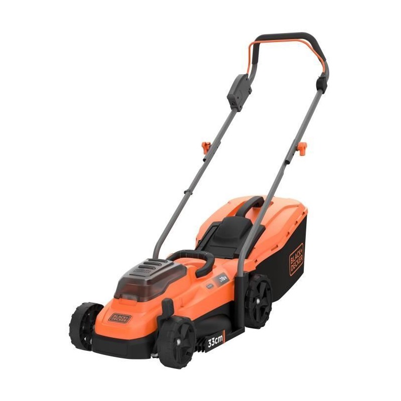Tondeuse électrique sans fil - BLACK&DECKER - BCMW3318N-XJ - 18V - 33cm de co...