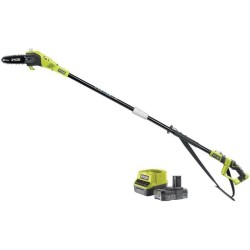 RYOBI - Élagueur sur perche 18V - guide 20 cm - 5,5 m/s - tube d'extension 95...