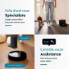 Robot Aspirateur Laveur Connecté EZICLEAN I-Bot Z5 - 75 min - 2.6Kpa - 60-90m...